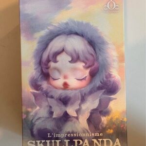 POPMART θSKULLPANDA L'impressionnisme Series Plush Doll [Dawn]